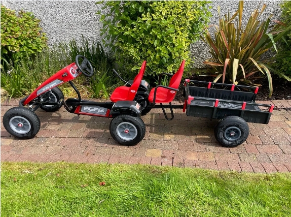 As New Berg Kart And Trailer