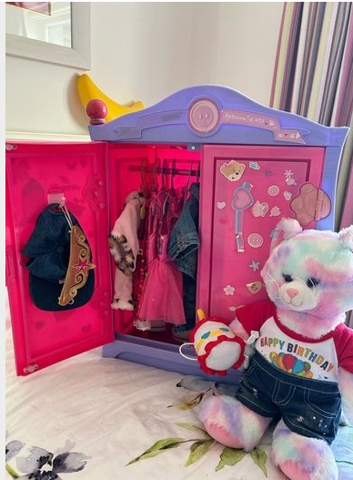 Build A Bear Wardrobe & Bear