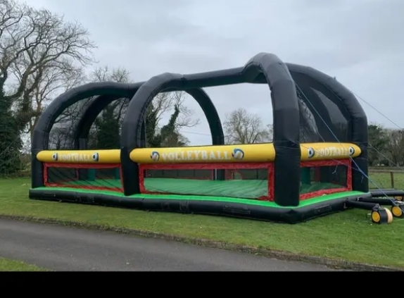 Mega inflatable sports arena Football pitch